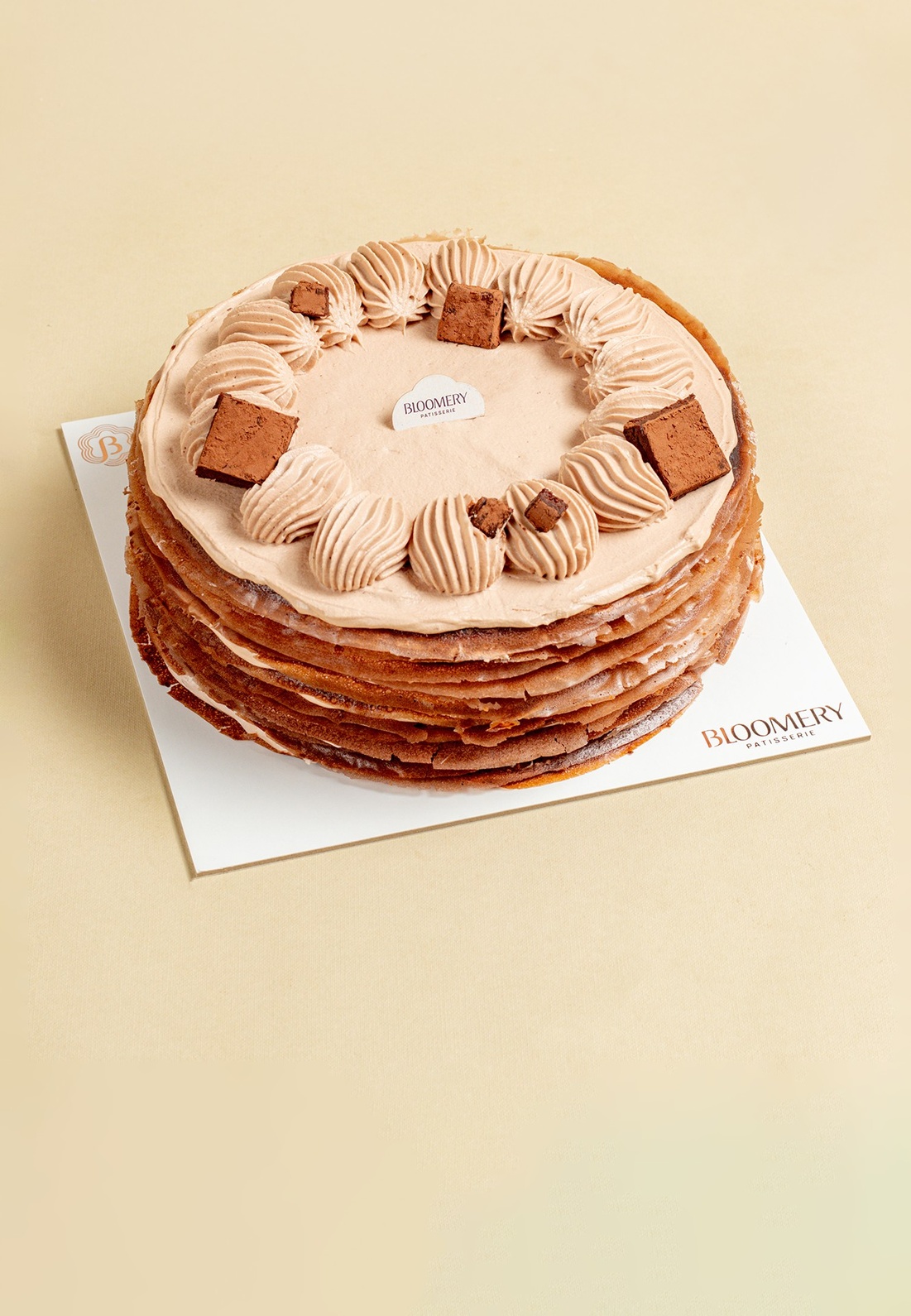 Belgian Chocolate Mille Crepes